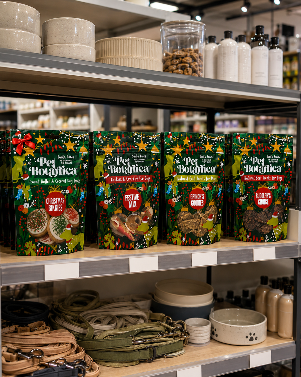 Rudolph's Choice Christmas Beef Treats for Dogs | Gift
