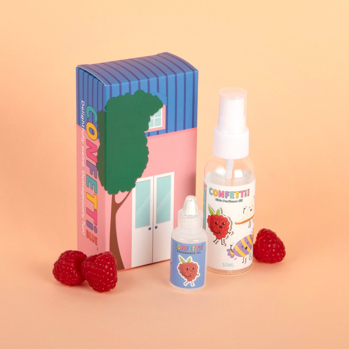 Raspberry Mini Kids Perfume Making Kit