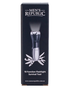 Men's Republic Multi-Tool Survival Flashlight - 10 Functions