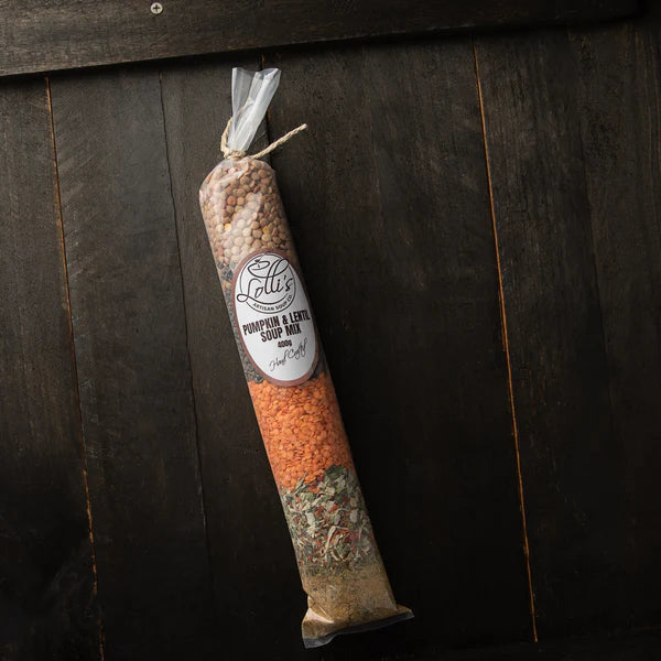 Lolli’s Artisan Soup Co: Pumpkin & Lentil Soup Mix