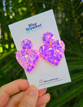 Love Heart Barbie Boogie Glitter Dangles