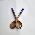 Blue Salad Servers
