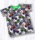 Monster Jam Raglan TShirt