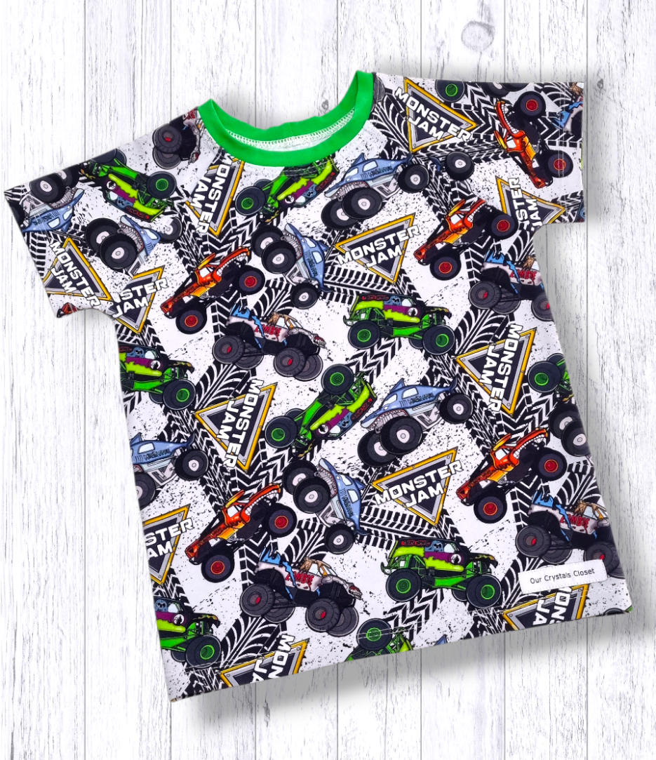 Monster Jam Raglan TShirt