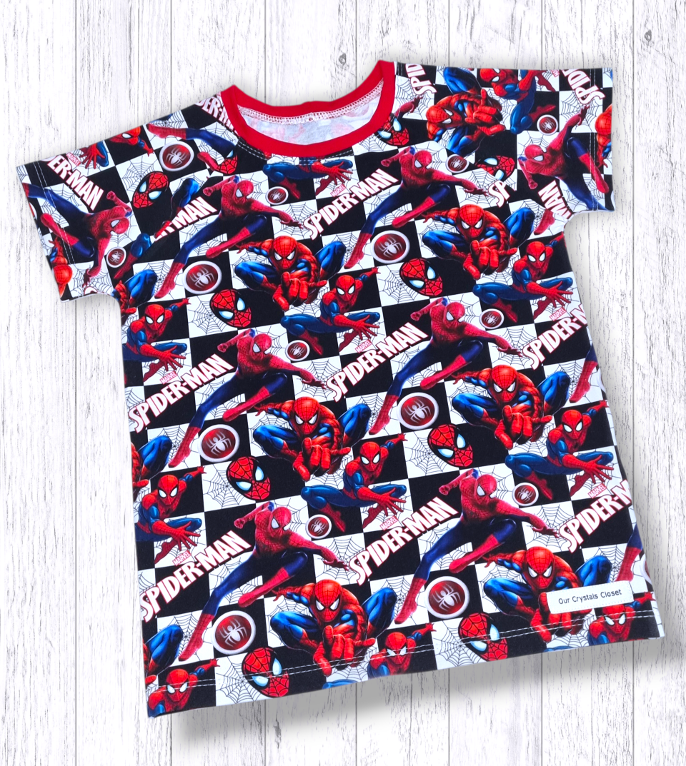 Spiderman Raglan T-Shirt