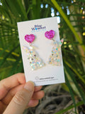 Easter Bunny Rabbit Resin Dangles
