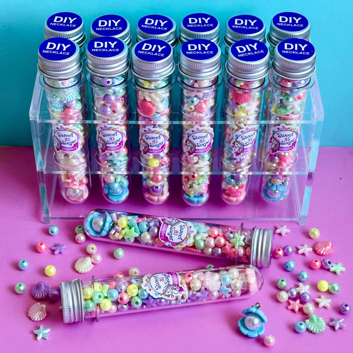 Jewellery Making Kits Test Tube Necklace DIY