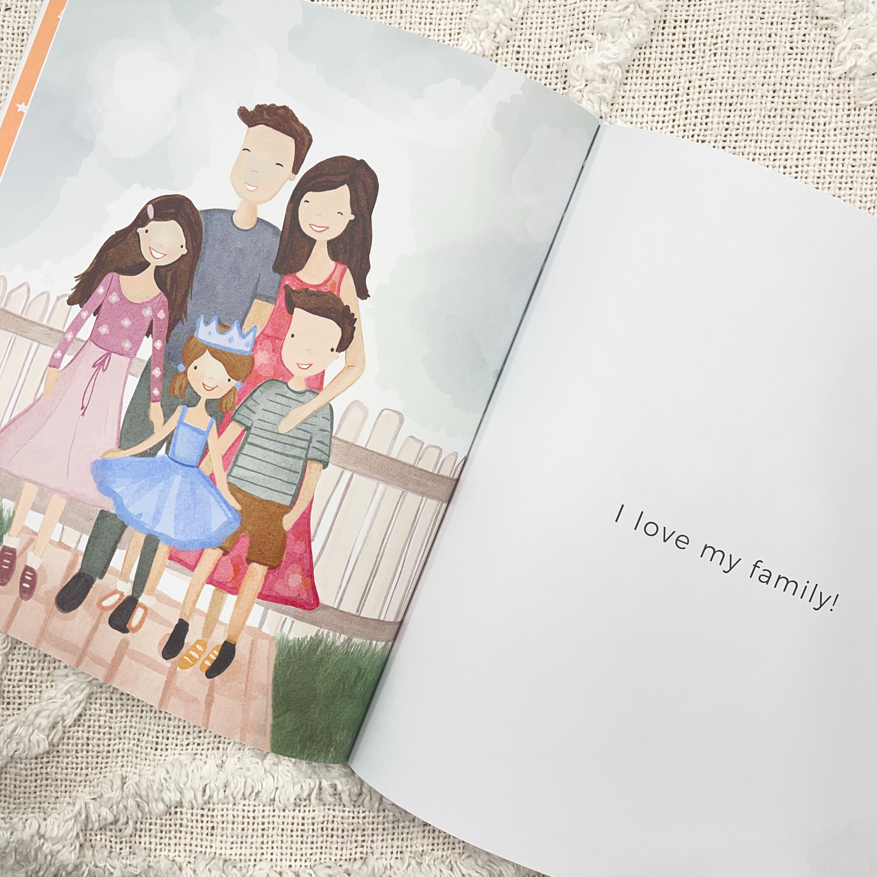 My Family - Illustrated Kids Book