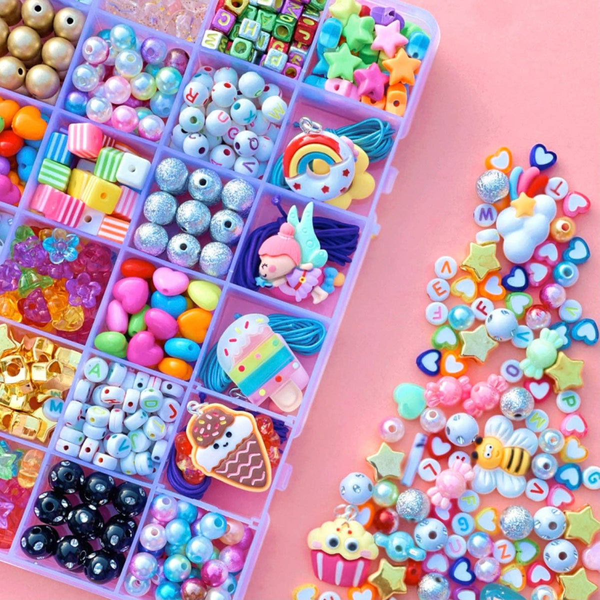 Jewellery Making Kit Large Shapes & Colours