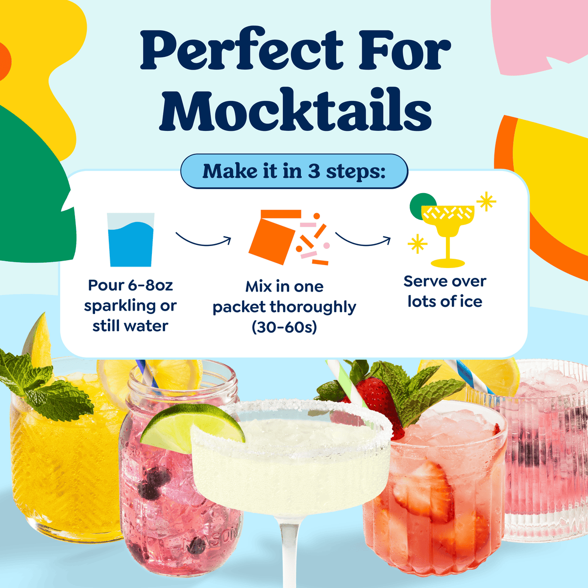 Margarita Variety Pack Cocktail Mixers -12 Serving Multipack