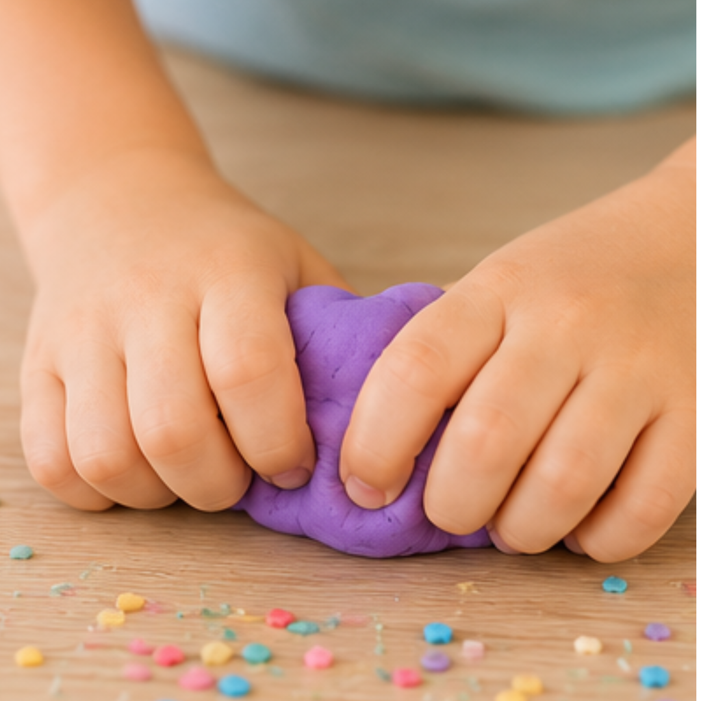 DIY Playdough Mix Kits for Kids - Purple