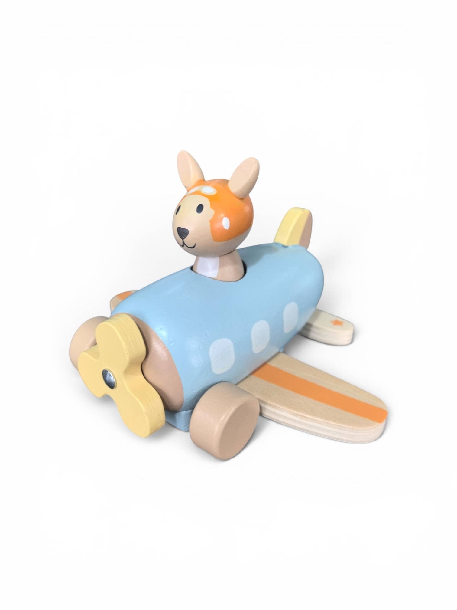 Onya Kids Wooden Kangaroo Airplane