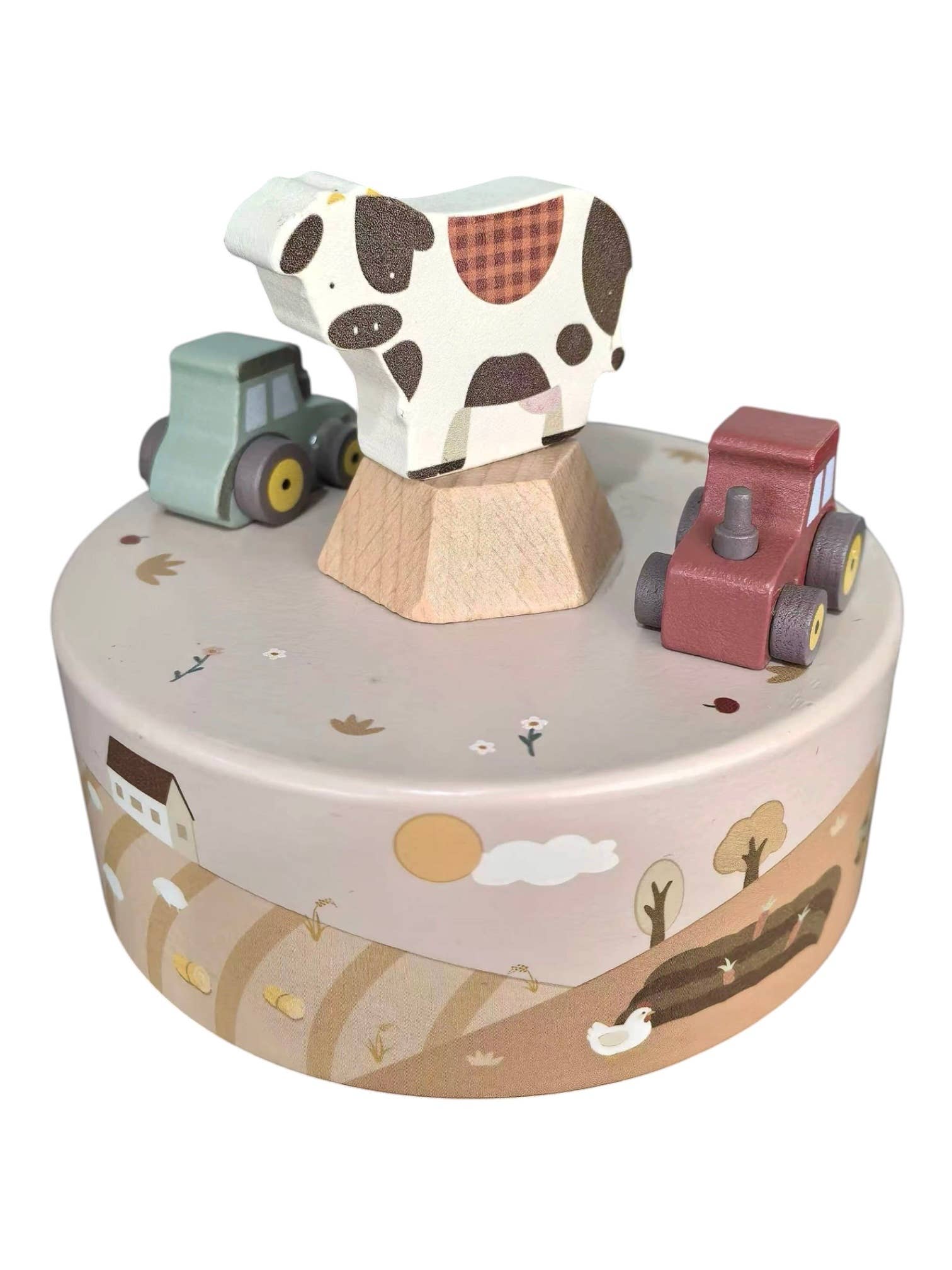 Onya Kids Farm Music Box with 2 Tractors