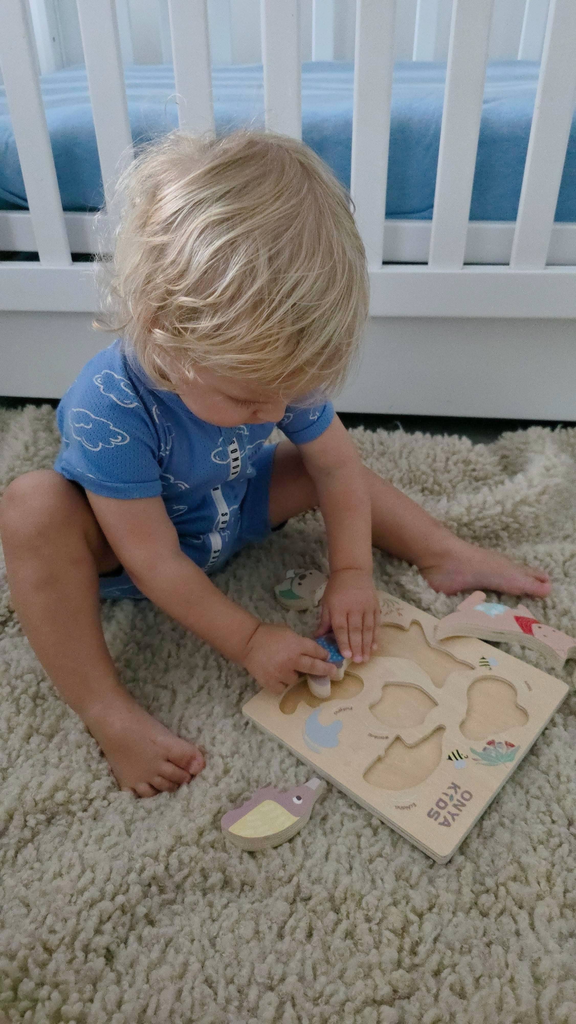 Onya Kids Wooden Aussie Animal Puzzle (Stacking Toy)