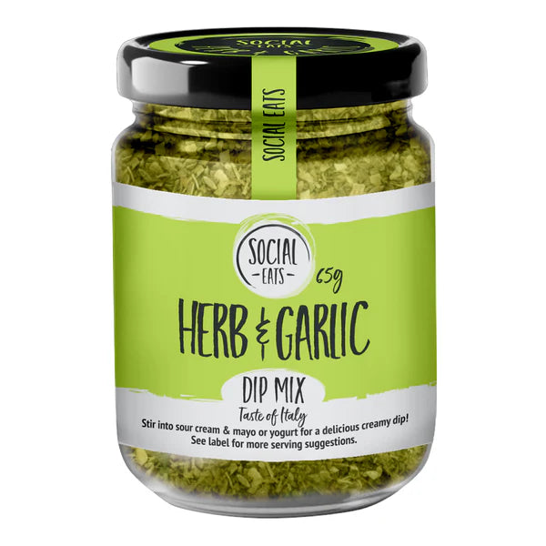 Social Eats: Herb & Garlic Dip Mix