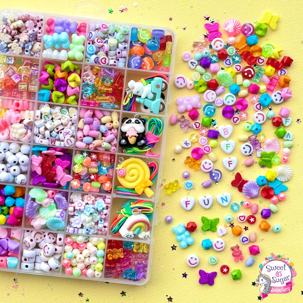 Jewellery Making Kit Large Shapes & Colours