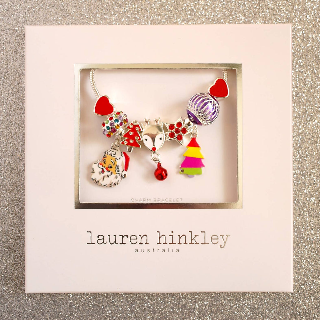 Merry Little Christmas Charm Bracelet