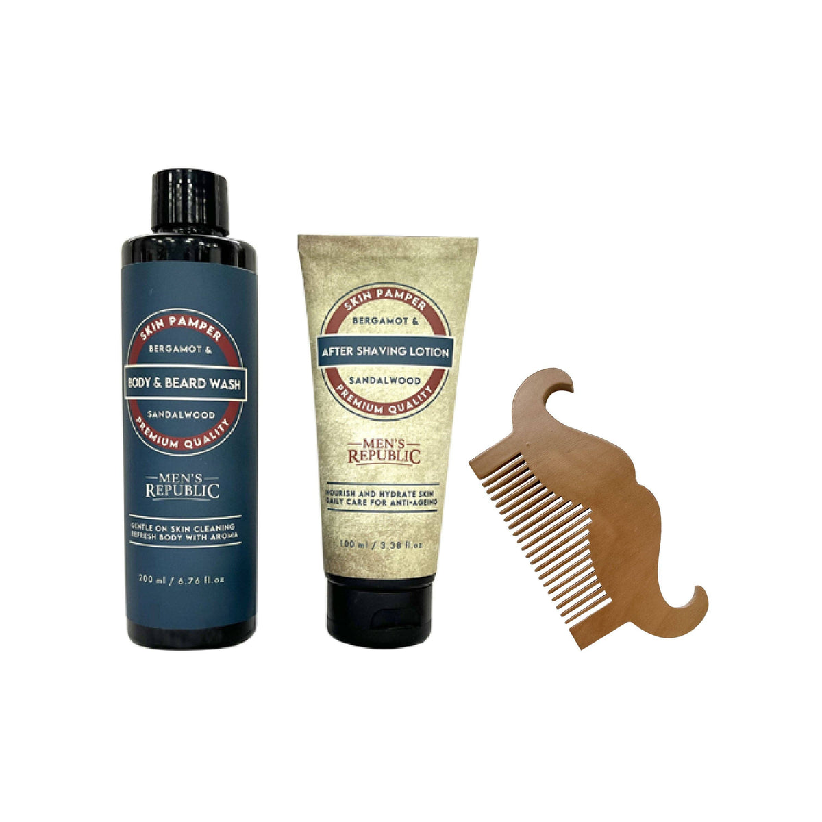 Men's Republic 4pc Grooming Kit Including Tool Case