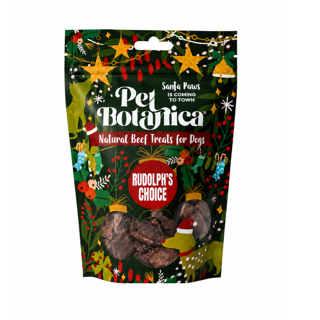 Rudolph's Choice Christmas Beef Treats for Dogs | Gift