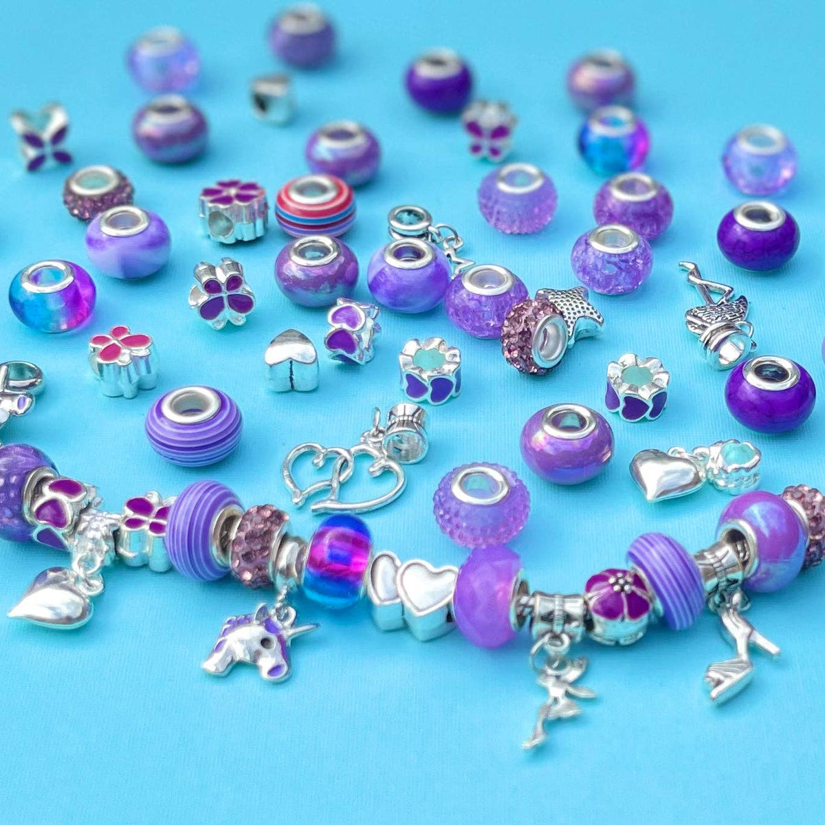 Jewellery Making Kit Charm Bracelet Set