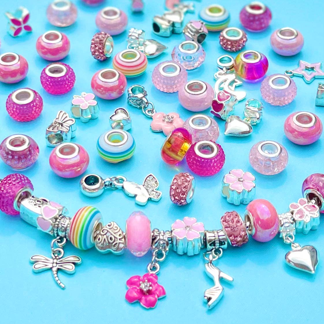 Jewellery Making Kit Charm Bracelet Set