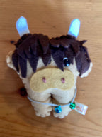 Highland Cow tooth fairy pillow