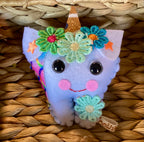 Unicorn tooth fairy pillow