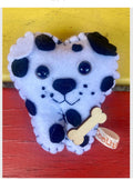 Dalmatian tooth fairy pillow