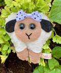 Easter lamb tooth fairy pillow