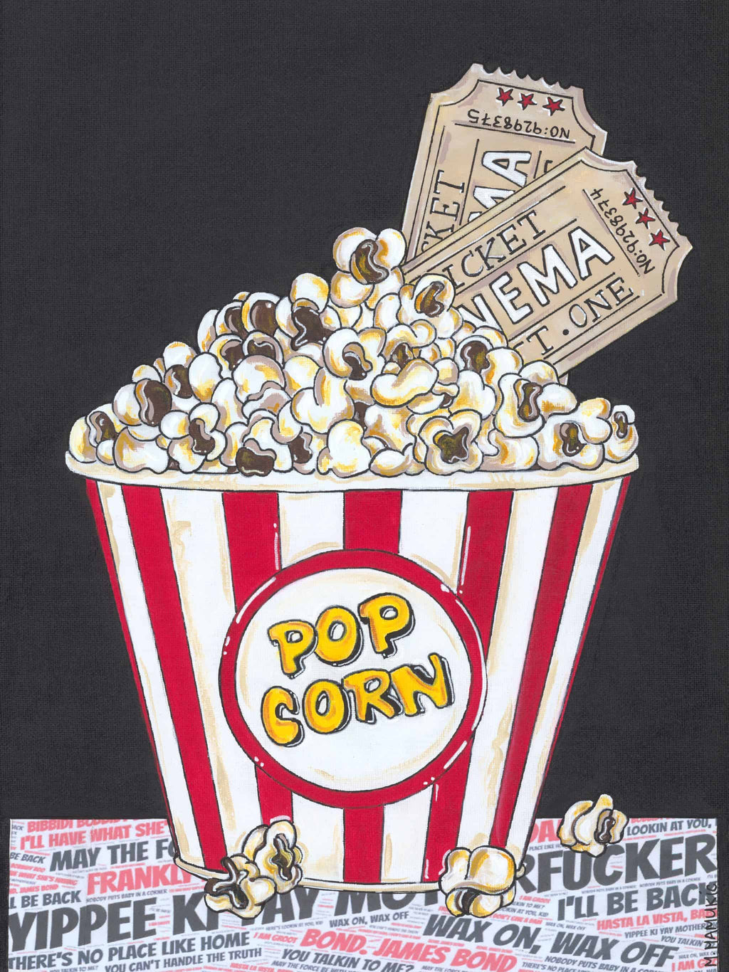 Movie Madness - PRINT