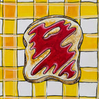 Strawberry Jam Toast